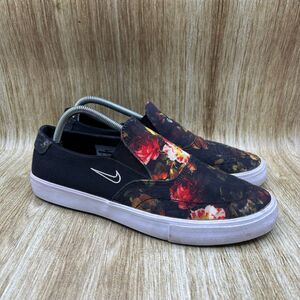 Men's Size 10 - Nike SB‎ Floral Portmore II Solarsoft Shoes Sneakers AH3364-019